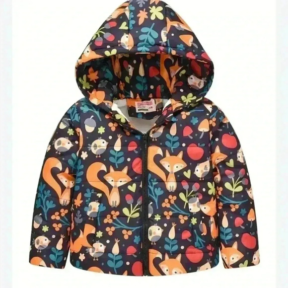 Children’s Colourful Fox Jacket Size 18-24mos - Picture 2 of 9